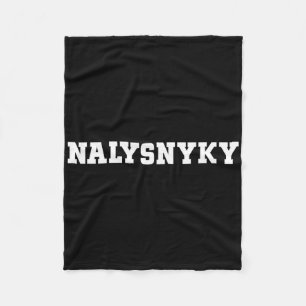 Nalysnyky Food Design For Men Women Kids Funny Nal Fleece Blanket