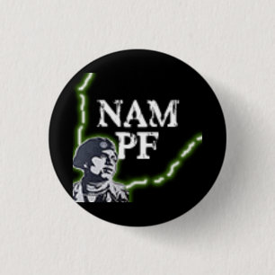 NAM-PF Party Logo 3 Cm Round Badge