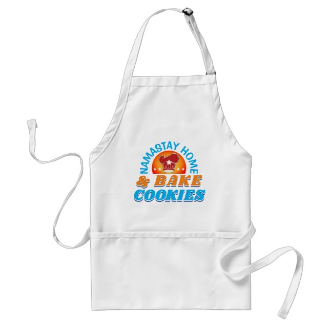 Namastay Home and Bake Cookies Standard Apron (Front)