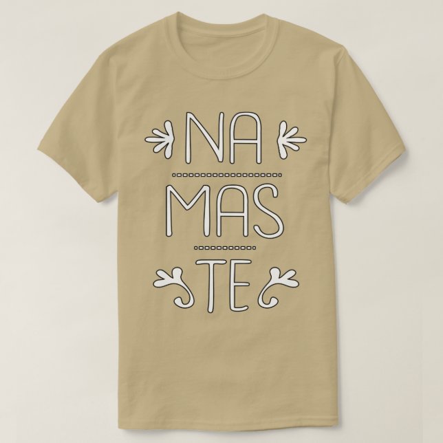 Namaste 10 T-Shirt (Design Front)