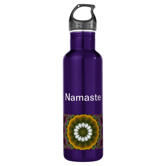 Namaste 32 oz. 710 ml water bottle (Front)