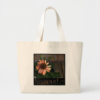 Namaste 3 large tote bag