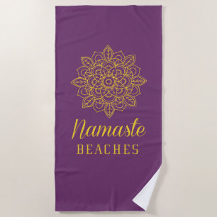 Namaste Beaches Beach Towel