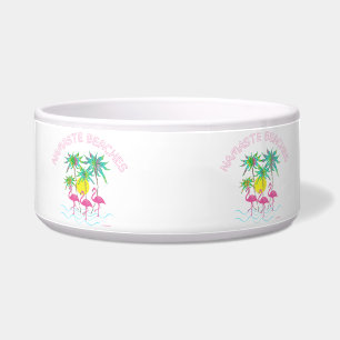 Namaste Beaches Yoga Tropic Cute Doggie Graphic