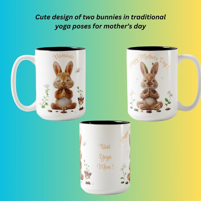 Namaste Best Yoga Mum ! Mug (Creator Uploaded)