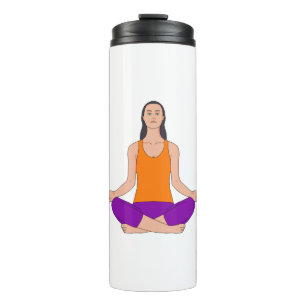 Namaste Breath Yoga Thermal Tumbler