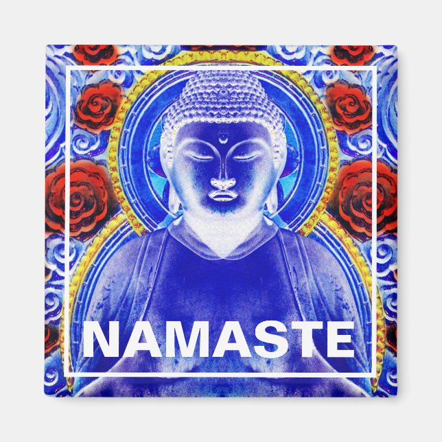 Namaste Buddha Magnet (Front)