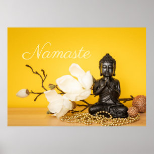 Namaste Buddha Poster