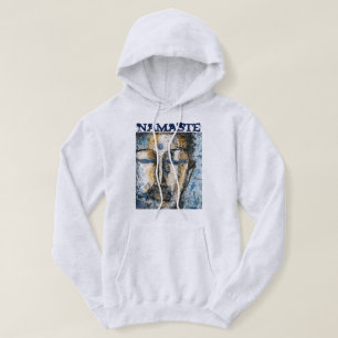 Namaste Buddha Watercolor Art Men's Hoodie
