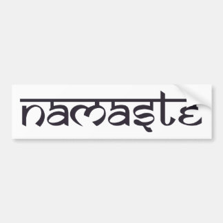 Namaste Bumper Sticker