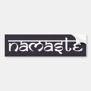 Namaste Bumper Sticker