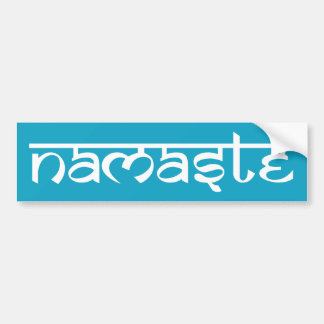Namaste Bumper Sticker