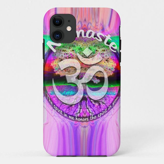 Namaste Case-Mate iPhone Case (Back)