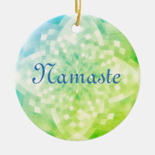 Namaste Ceramic Ornament