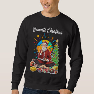 Namaste Christmas Sweatshirt