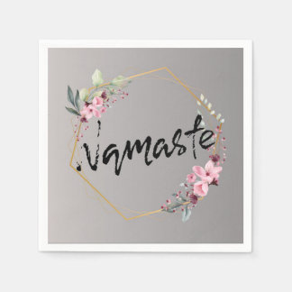 Namaste Cocktail Napkin