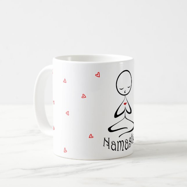 Namaste Coffee Mug (Front Left)