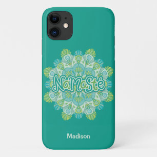 Namasté custom name phone cases