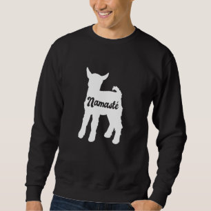 Namaste Cute Goat Yoga Sweatshirt