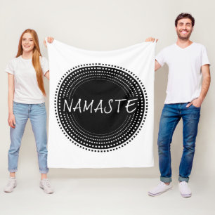 Namaste Fleece Blanket