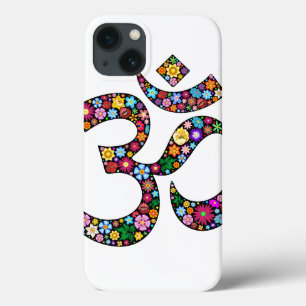 Namaste Floral Symbol Art iPhone 13 Case