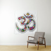 Namaste Floral Symbol Art