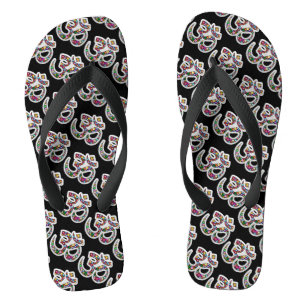 Namaste Floral Symbol Art Thongs