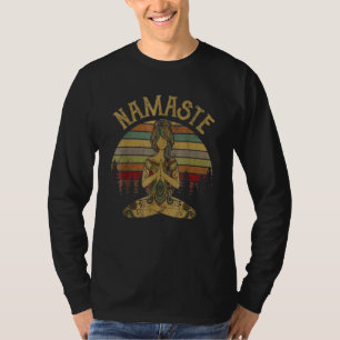 Namaste Gautama Buddha Buddhist Zen Buddhism Medit T-Shirt