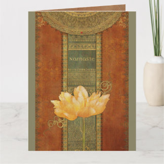 Namaste Greeting Card