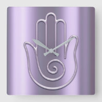 Namaste Greeting Urban Joga Lavender Violet Hand