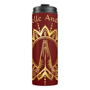Namaste Hands Travel Mug