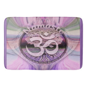 Namaste Heart Bath Mat