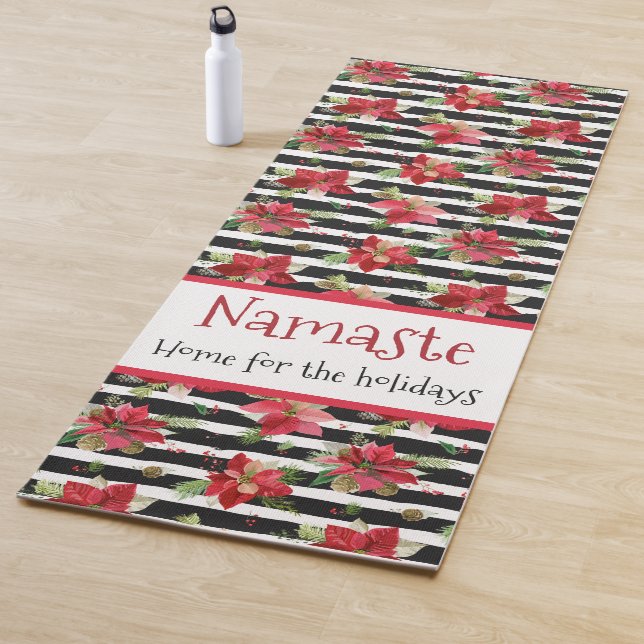 Namaste Home for the Holidays Yoga Mat (In Situ)