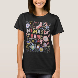 Namaste Home Today Folk Art Floral T-Shirt
