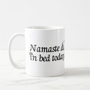 Namaste in Bed Coffee Mug