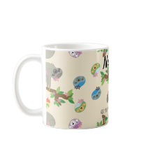NAMASTE IN BED Cute SLOTH Yoga MUG Personalised
