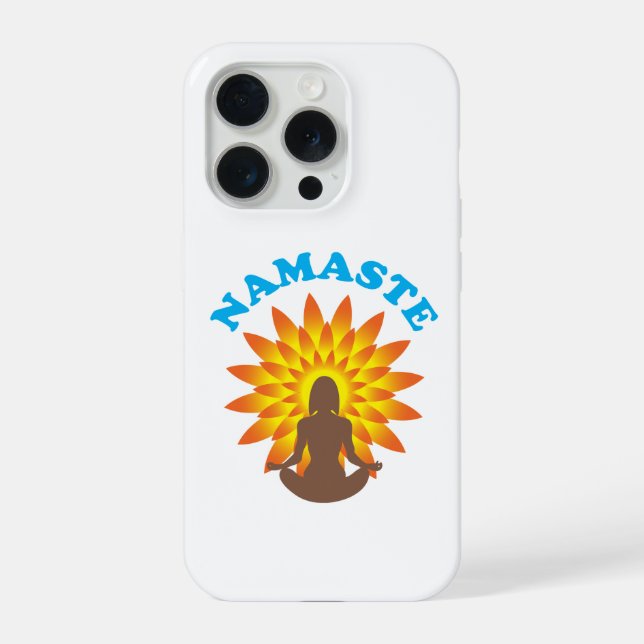 Namaste iPhone Case (Back)