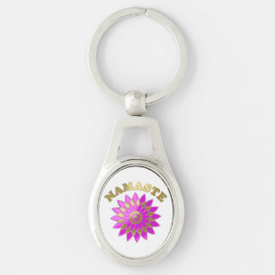 Namaste Key Ring