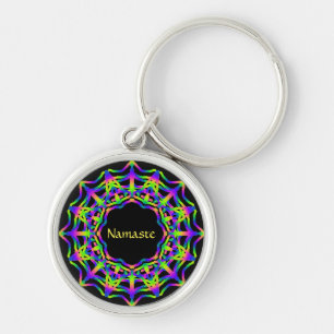 Namaste Key Ring