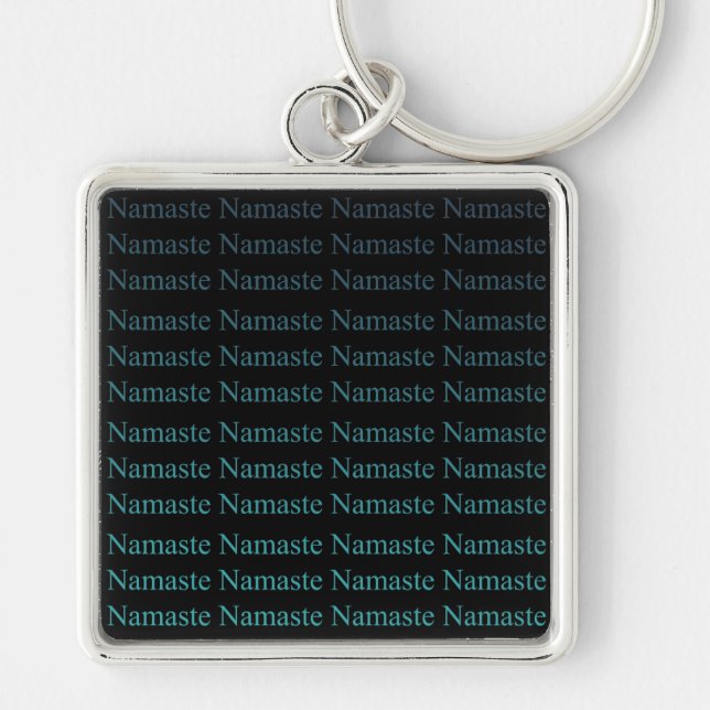 Namaste Key Ring (Front)