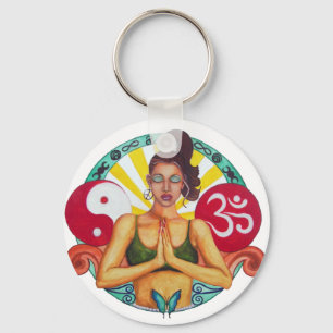 Namaste Key Ring