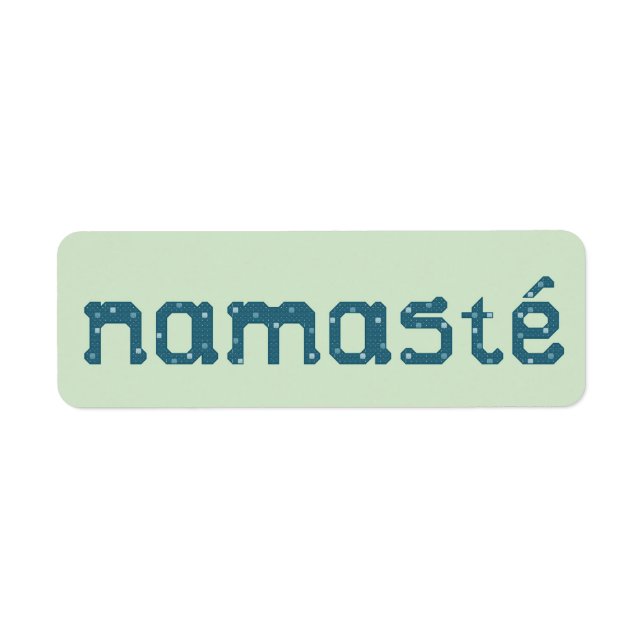Namaste Label Stickers (Front)