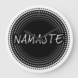Namaste Large Clock