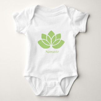 Namaste Lotus Baby Bodysuit