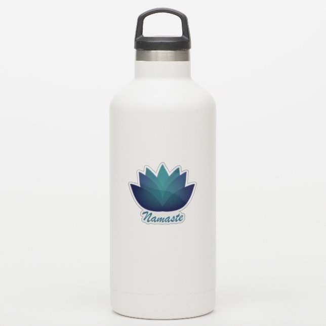 Namaste Lotus Flower (Waterbottle)