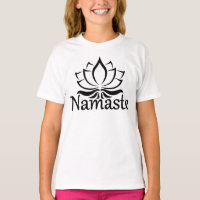 Namaste Lotus Flower Yoga Meditation Buddhist