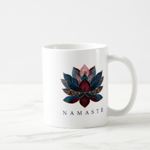 Namaste Lotus Flower Zen Buddhism Yogi Buddhist Bu Coffee Mug