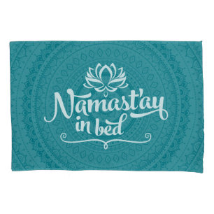 Namaste Mandala Funny Quote Pillowcase