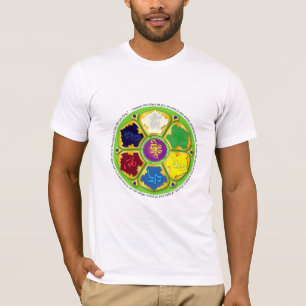 Namaste Mandala - green T-Shirt