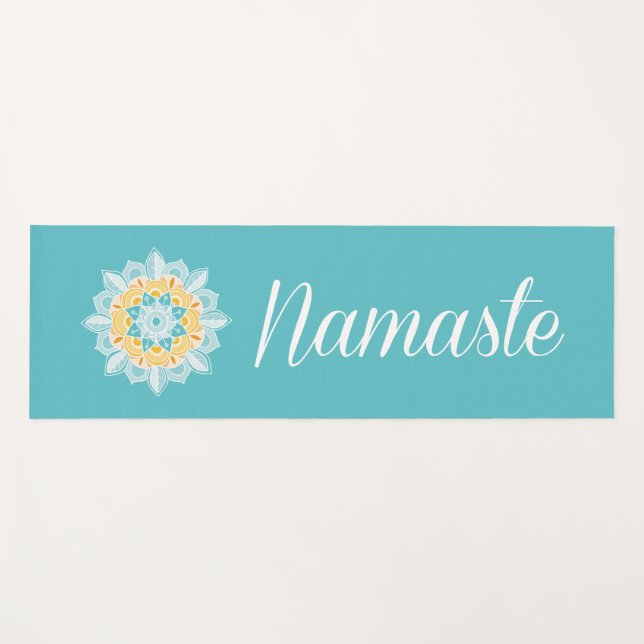 Namaste Mandala Yoga Mat (Front (Horizontal))